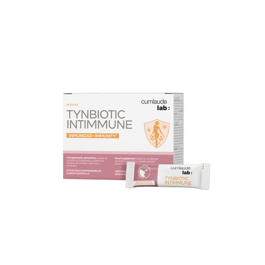 Cumlaude Lab Tynbiotic Intimmune Sabor Naranja 28 Sticks