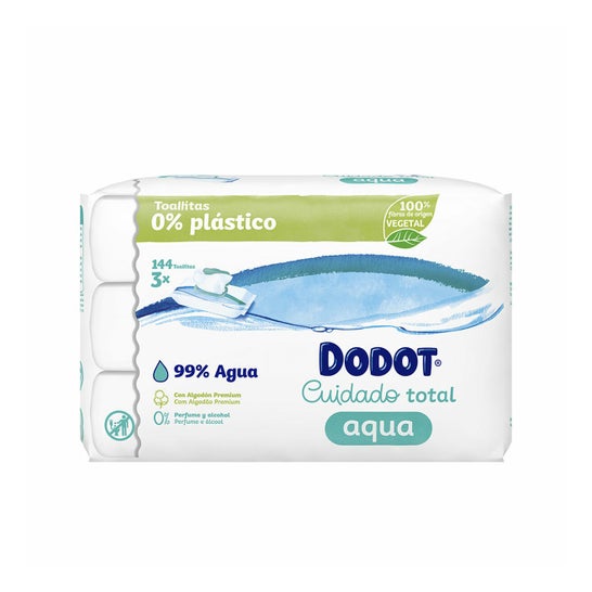 Dodot Aqua Lingettes 144uts