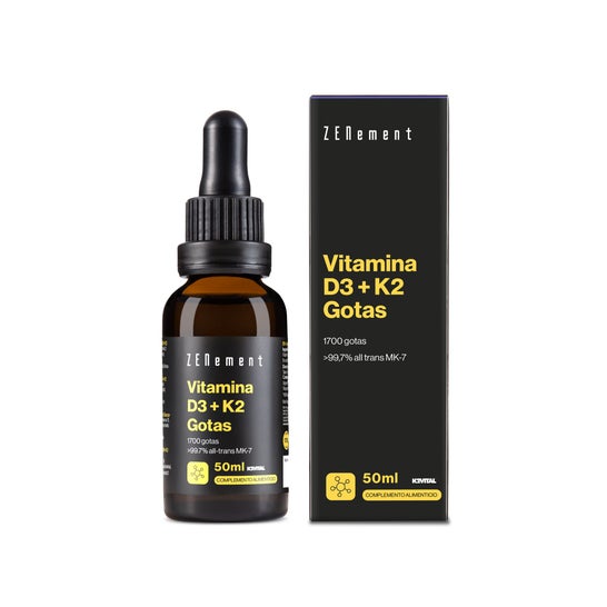Zenement Vitamine D3 + K2 Gouttes 50 ml