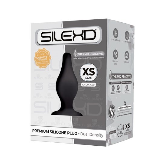 Silexd Silexpan Premium Nro 2 Plug Anal Silicone Taille XS 1ut
