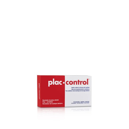 Plac Control® Révélateur de plaque dentaire 20comp