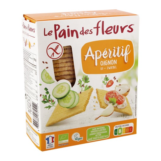 Le Pain des Fleurs Oignon Cracker Bio 150g