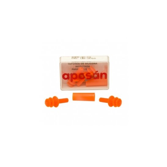 Bouchons d'oreilles Apostan en silicone pour adultes 2 Unités