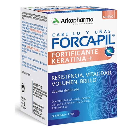 Forcapil Fortifiant + Kératine 60 Gélule