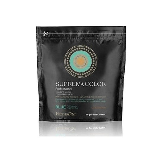 Farmavita Suprema Bleaching Powder Décolorante Bleu 500g