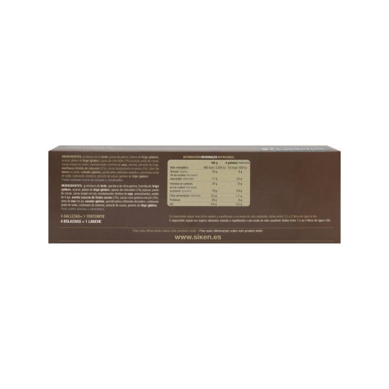 Siken Diet Biscuits au Chocolat 15 unités