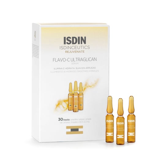 ISDIN Isdinceutics Flavo-C Ultraglican 30 Ampoules