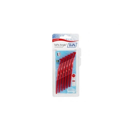 TePe™ brosse interdentaire coudée 0,5mm rouge
