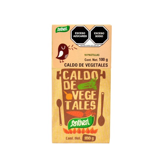 Santiveri Bouillon de Légumes Sans Gluten Sans Lait 12uts