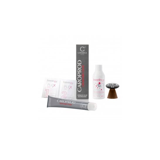 Caroprod N§6.3 Teintures pour cheveux blond foncé or foncé 60 Ml