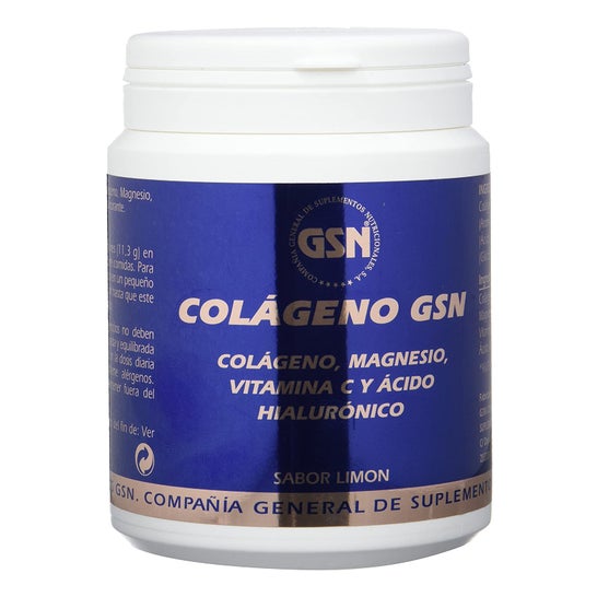 GSN Collagène Acide Hyaluronique Poudre Citron 340g