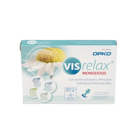 Pharmadiet Vis-relax Single Dose 10 Unités Pharmadiet Vis-relax Single Dose 10 Unités