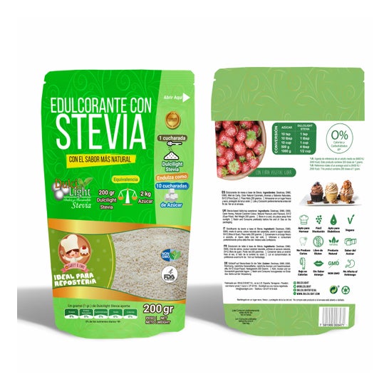 Dulcilight Sweetener avec Stevia 200g