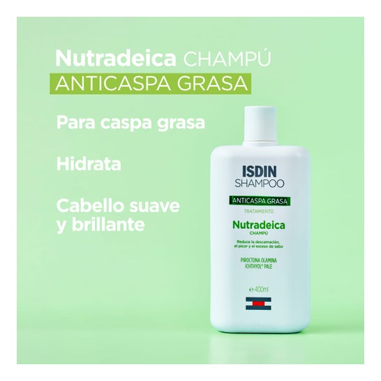 Nutradeica Shampooing antipelliculaire gras 400ml
