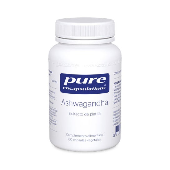 Encapsulations pures Ashwagandha 60 Caps