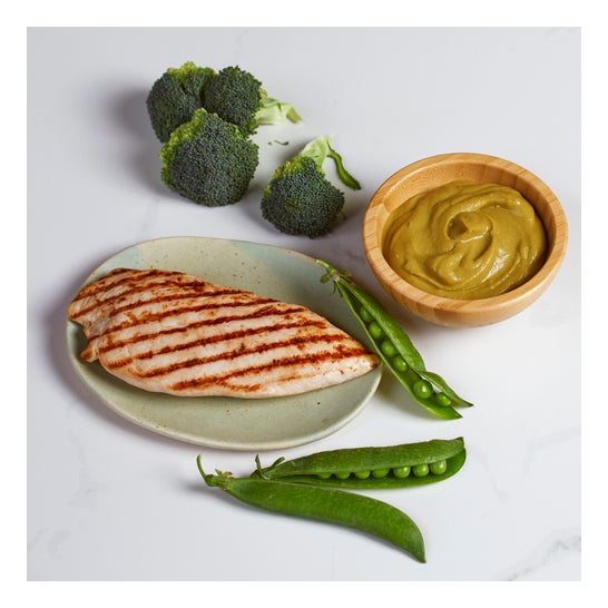 Gerber Organic Brocoli, pois et dinde 190g