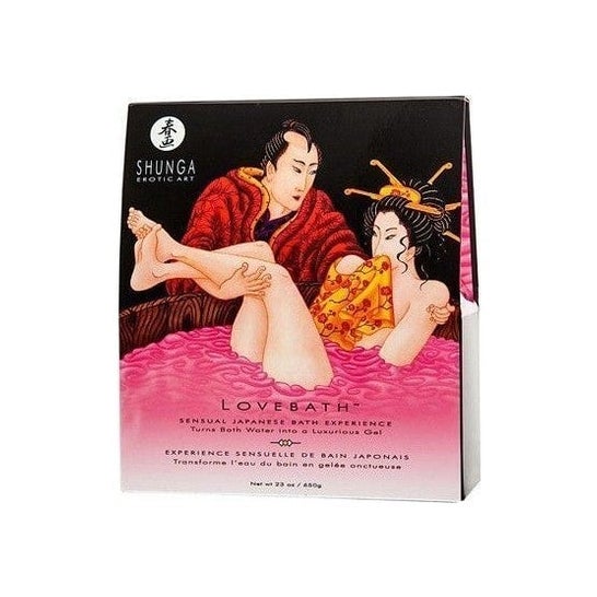 Shunga Lovebath Gel de bain au fruit du dragon 1pc