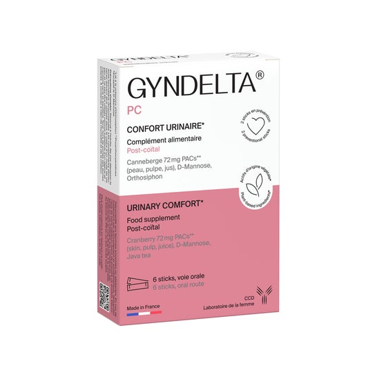 Gyndelta PC Confort Urinaire 6 Sticks