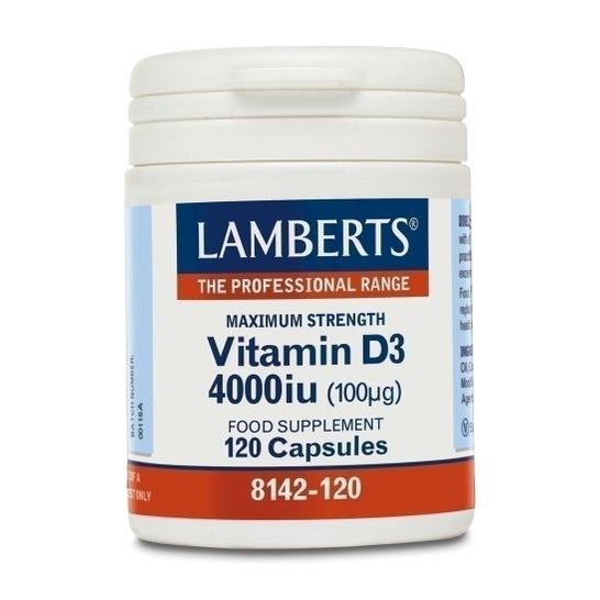 Lamberts Vitamine D3 4000 Ui (100åµg) 120 Comprimés