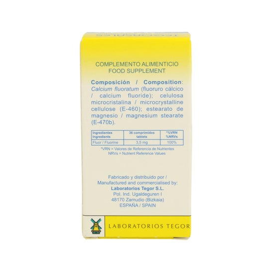 Tegor Tegorsal 1 Calcium Fluoratum 350comps