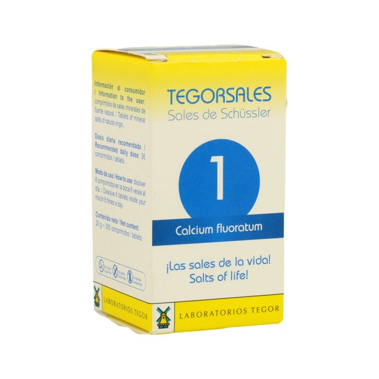 Tegor Tegorsal 1 Calcium Fluoratum 350comps