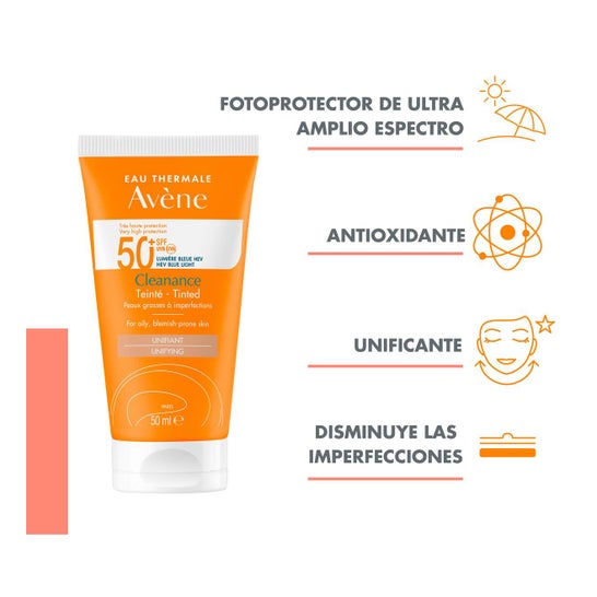 Avène Cleanance 50+ Teinté 50ml
