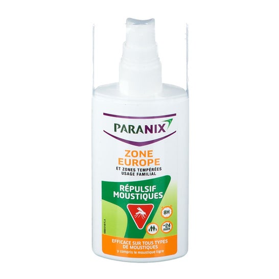 Paranix Répulsif moustiques Zone Europe Spray 90ml