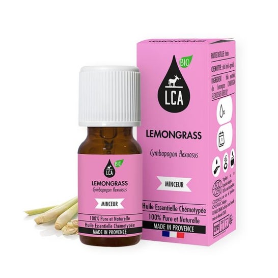 LCA Huile Essentielle de Lemongrass Bio 10ml