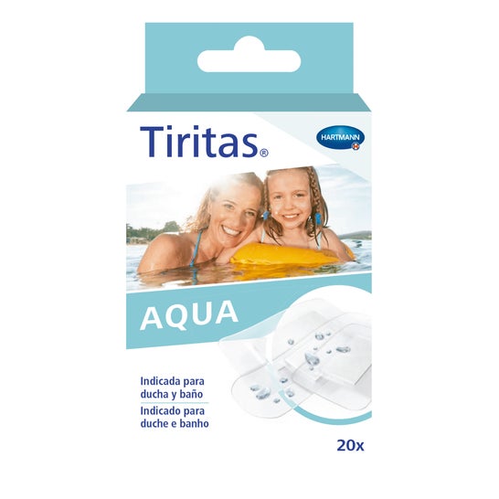 Hartmann Tiritas Aqua Adhesive Band-Aid 3 Tailles 20uds