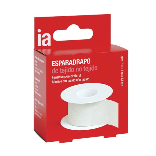 Interapothek Sparadrap en tissu non tissé 5 m x 2,5 cm 1 unité