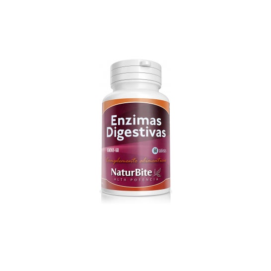 Naturbite Enzymes Digestives 60comp