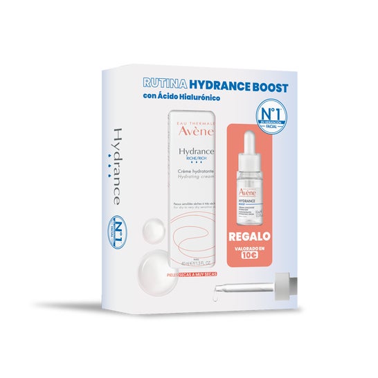 Avene Pack Hydrance Crema Hidratante Rica + Hydrance Boost Sérum