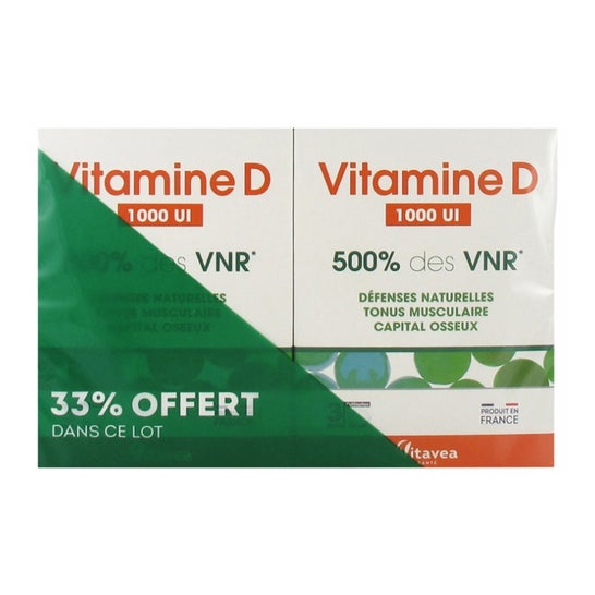 Vitavea Vitamine D 1000Ui 2x90comp