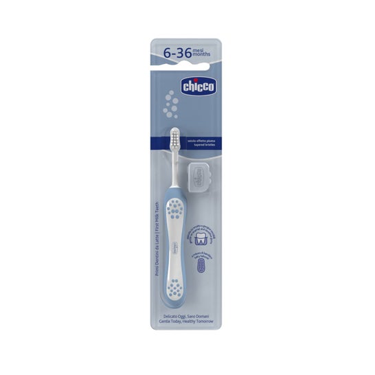 Chicco Brosse Dents Premières Dents 6-36M Bleu 1ut