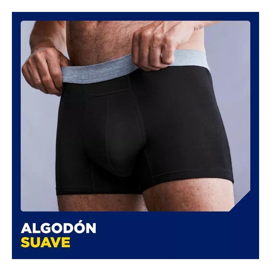 Tena Men Boxer Lavable Noir L 1 Unité Tena Men Boxer Lavable Noir L 1 Unité