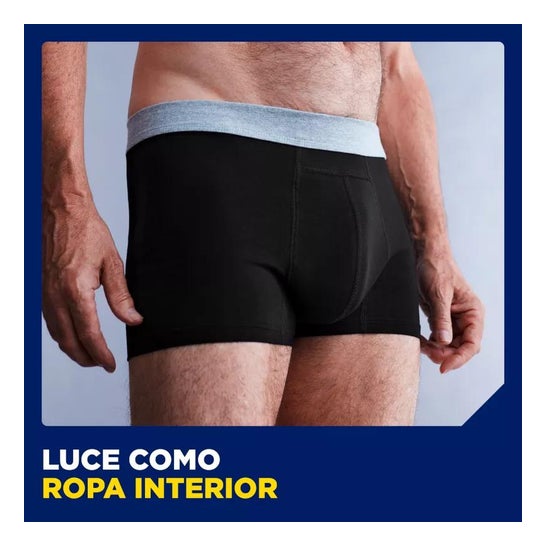 Tena Men Boxer Lavable Noir L 1 Unité Tena Men Boxer Lavable Noir L 1 Unité
