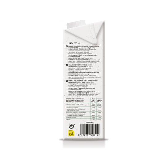 Soria Food Drink Oatmeal Calcium 1l