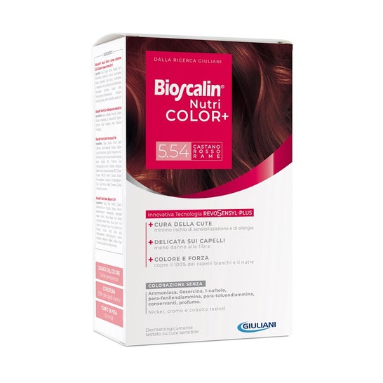 Bioscalin Nutri Color 5.54 Ramos Castaño Rojo 1ud