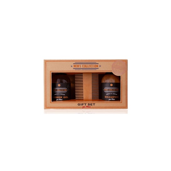 Accentra Gift Set Men Gel + Shampooing + Peigne