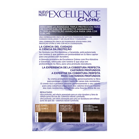 L'Oreal Excellence Brunette Tint 500 True Light Brown 1ud