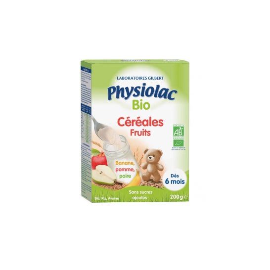 Physiolac Cereale Fruits Bio 200G