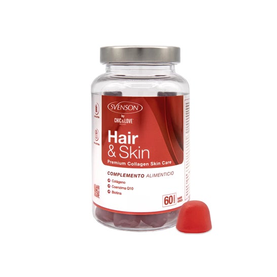 Svenson By Chic&Love Hair & Skin Cerise 60 Gummies