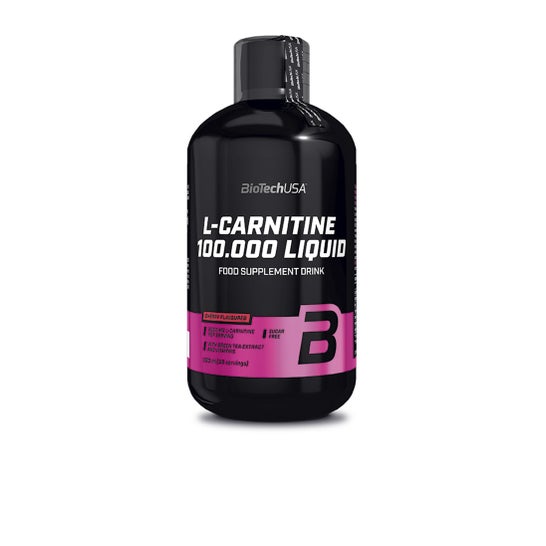 Biotech Usa L-Carnitine 100000 Liquid Cerise 500ml