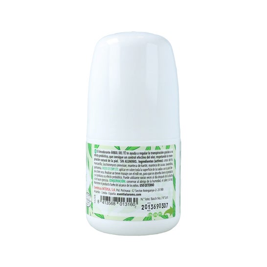 Esential Aroms Déodorant au Tea Tree Roll-On 50ml