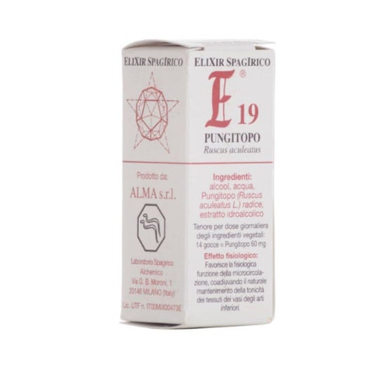 Similia E19 Fragon Petit-houx Elixir Spagyrique 10ml