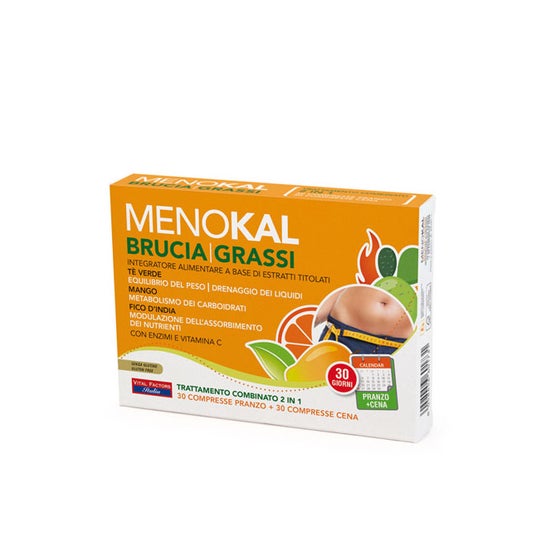 Vital Factors Italia Menokal Brûleur de Graisse 60comp