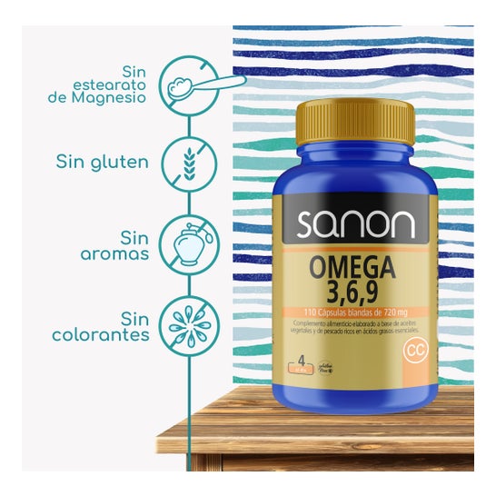 Sanon Omega 3, 6, 9 110 Perles