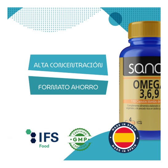 Sanon Omega 3, 6, 9 110 Perles