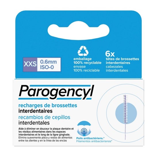 Parogencyl Recharge Brosse Interdentaire XXS 6uts