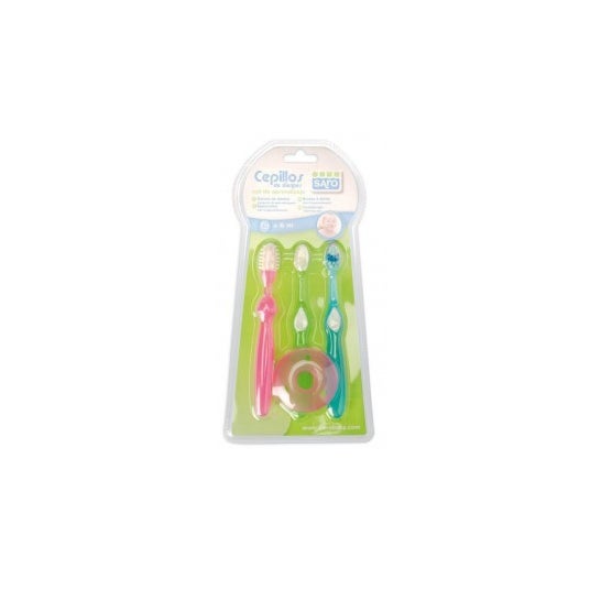 Saro set d'apprentissage de brosse à dents 3 Unités